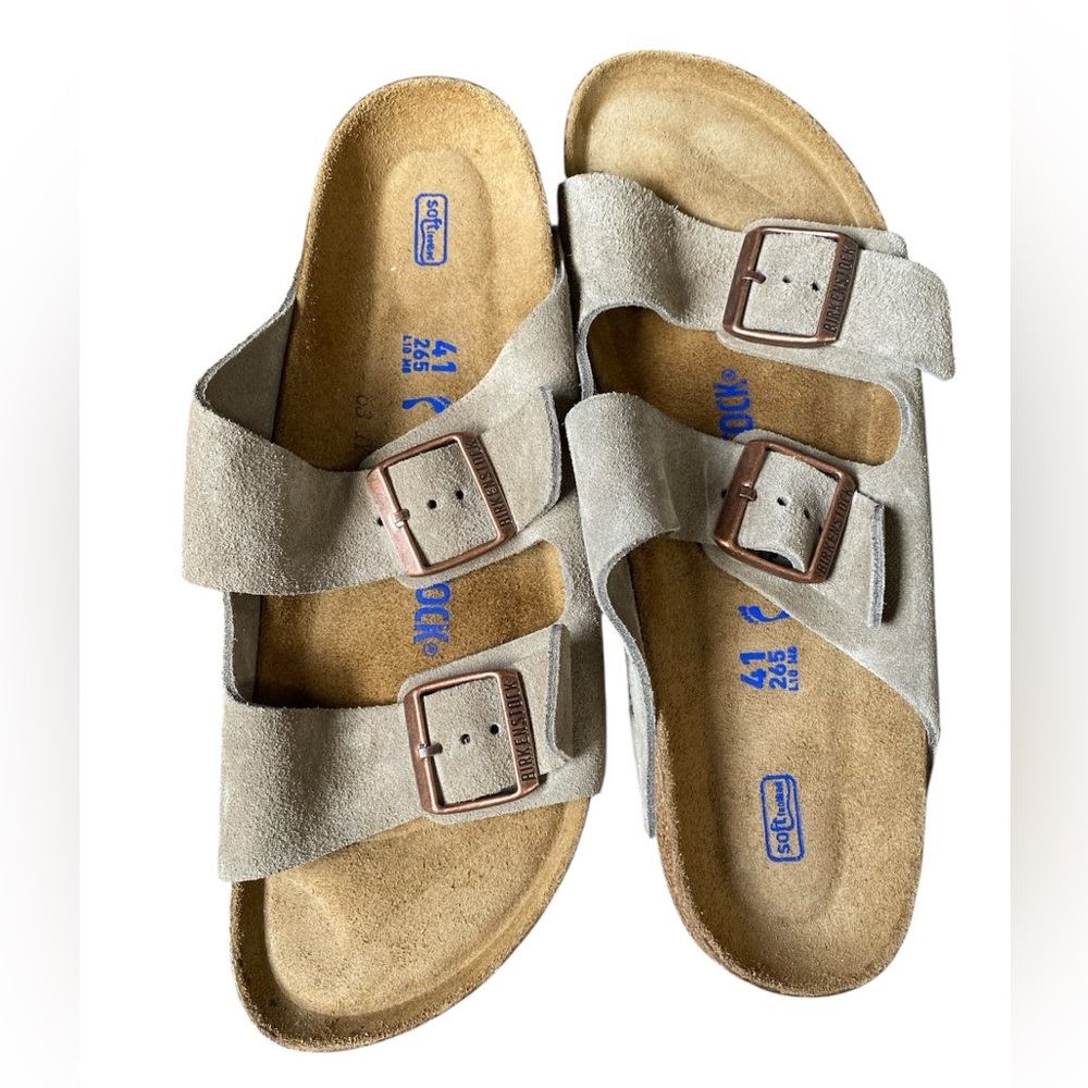 NEW Birkenstock® Arizona soft-footbed sandals Size 10-10.5 (41) - Picture 4 of 10